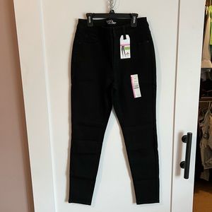High rise skinny jeans